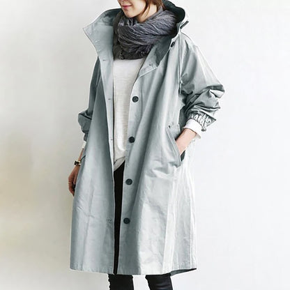 🧥✨【S-5XL】Nowa jesienna wiatrówka o średniej długości, w dużym rozmiarze, modna i elegancka