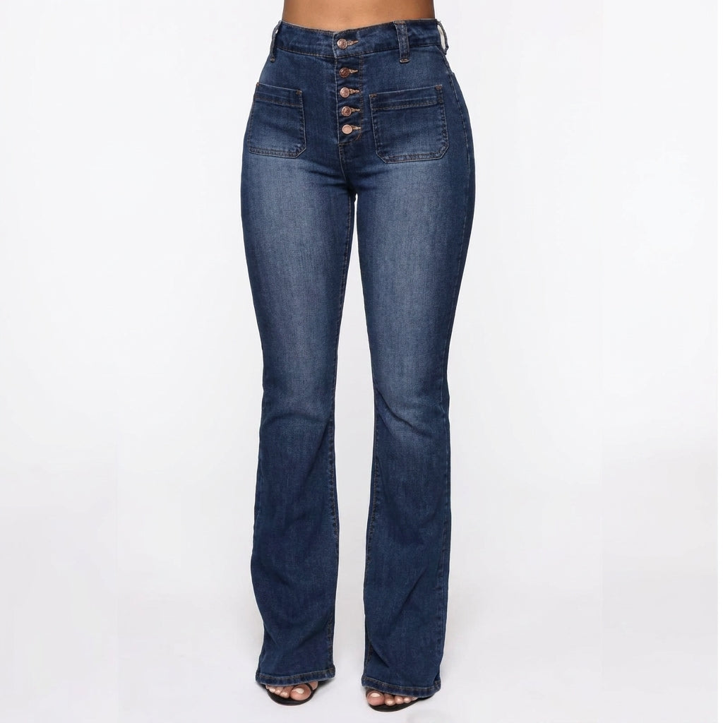🎀👖【S-4XL】✨Vrhunski hit proizvodi!--Ženske hlače visokog struka s raširenim rukavima