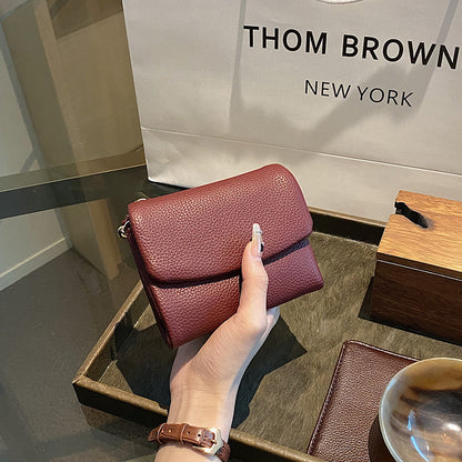 🔥✨【⏰ Ограничена времева оферта】Унисекс портфейл от естествена кожа, текстура Pebble, с RFID защита 🔥