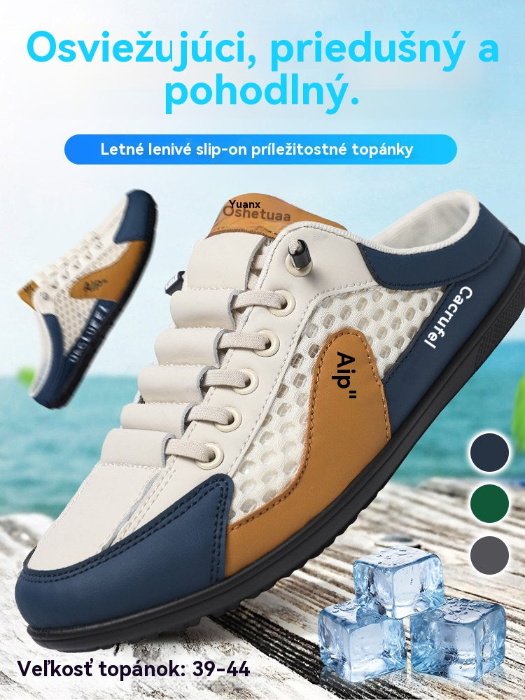 👞🔥【Výpredaj na konci sezóny】【39–44】Nové pánske športové papuče na každodenné nosenie – Znížená cena