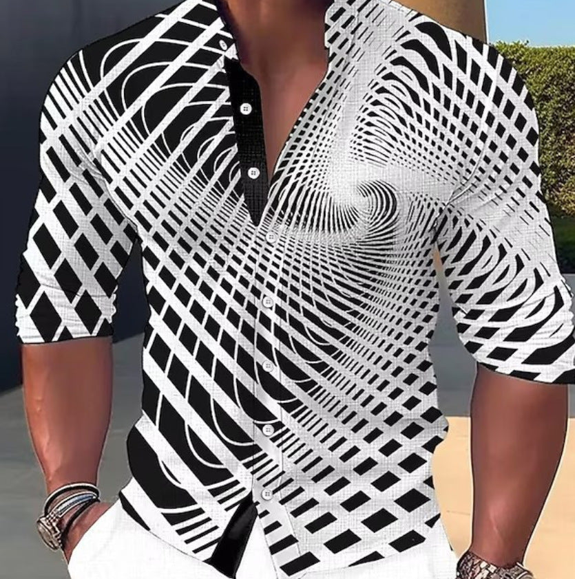 👔【Sezónny výpredaj】🔥【S-6XL】👔Pánske ležérne košele - zľavnená cena