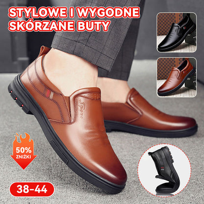 【Darmowa wysyłka, płatność przy odbiorze】2026 Najnowsze skórzane buty biznesowe męskie