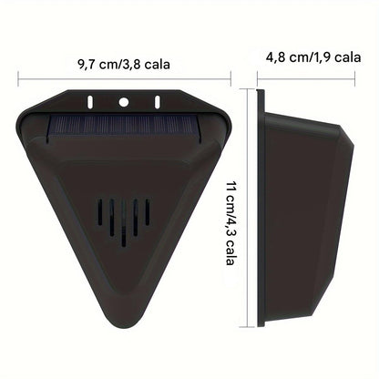 【🔥kup 1 otrzymaj 1 za darmo】📣Uniwersalny alarm dźwiękowy i świetlny odstraszający ptaki na energię słoneczną do sadów, stawów rybnych i pól ryżowych