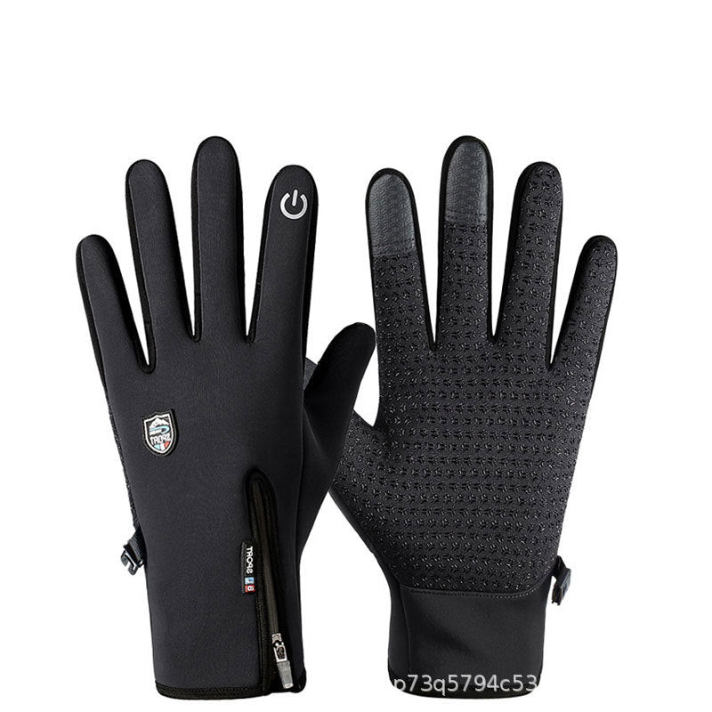 🔥【Sleva brzy končí】❄️⛷️Podzimní/zimní venkovní cyklistické, turistické a lyžařské rukavice, nepromokavé, větruodolné vlněné rukavice🧤