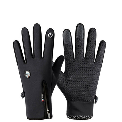 🔥【Sleva brzy končí】❄️⛷️Podzimní/zimní venkovní cyklistické, turistické a lyžařské rukavice, nepromokavé, větruodolné vlněné rukavice🧤