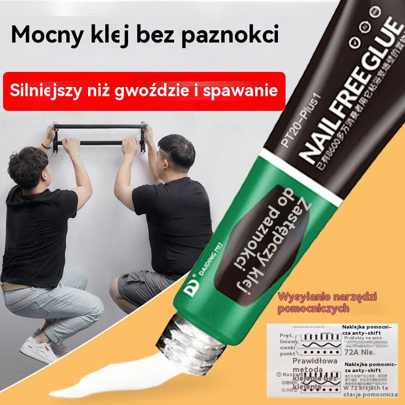 ✨🛒Teraz SUPEROFERTA: Kup 1, otrzymaj 2! 🎁Uniwersalny klej montażowy – trzyma wszystko bez wiercenia! 🔧