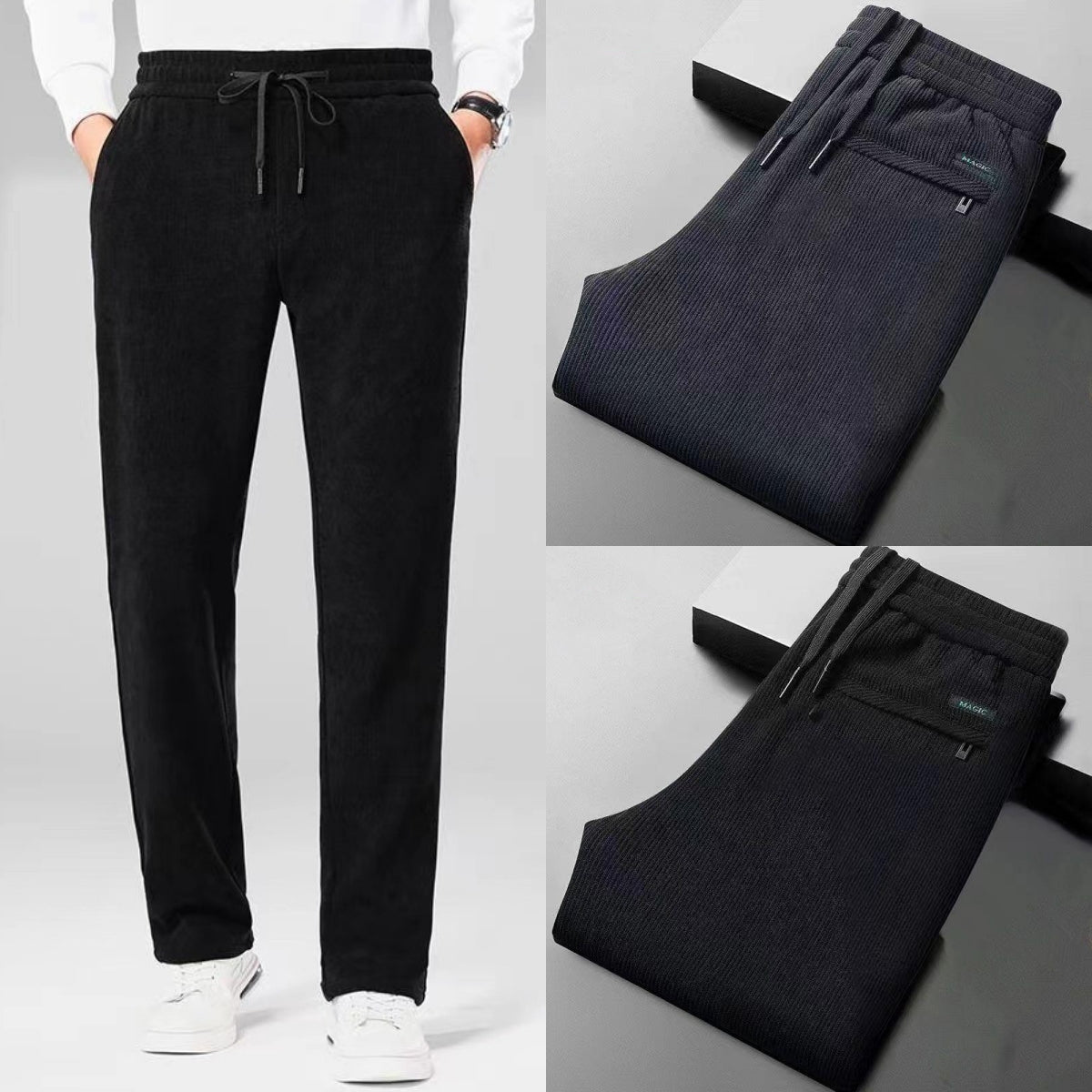 🔥👖【Plaćanje pouzećem】💥【50-120kg】Muške zimske termalne hlače - tople i udobne, dostupne sve veličine