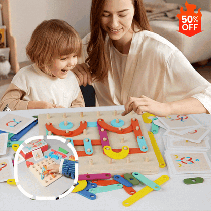 🧩✨Dětská vzdělávací stavebnice - všestranná hračka🌟