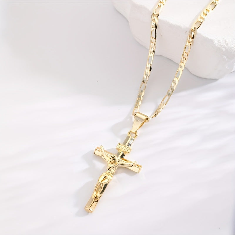 ✨⛓️【Kup jeden, a drugi dostaniesz gratis 🔥】 Naszyjnik z krzyżem | Uniwersalny dodatek, który z łatwością uzupełni różne style