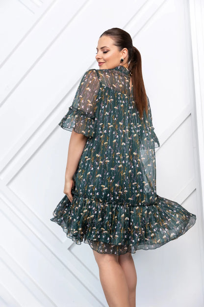 ✨🔥【Nowość🔥】【S-5XL】2025 Wiosna Nowa Moda Elegancka Wysokiej Jakości Damska Sukienka Organza