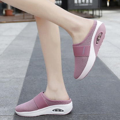 🎀👟【50% zniżki 🔥】【35–43】✨ Nowe buty z 2025 roku z poduszką powietrzną i przewiewną siateczką, miękkie i oddychające, 8 kolorów