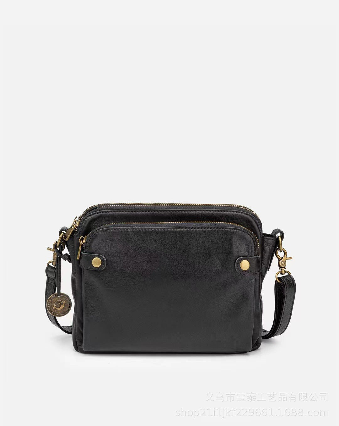 💝👜Bolso de hombro francés de piel de tres capas ✅️Pago contra entrega