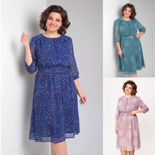 🌷【S-5XL】Wysokiej jakości elegancka sukienka