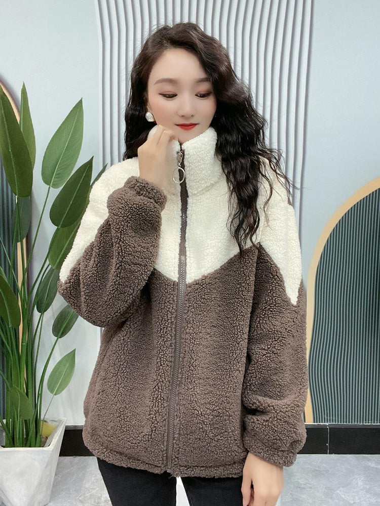🔥Нови есенно/зимни постъпления🔥【M-4XL】✨⛄2026 Ново дамско меко, удобно и топло поларено яке