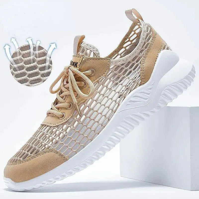 【39~44】Nowe, lekkie, oddychające i wszechstronne buty sportowe z dużą dziurą-3686544