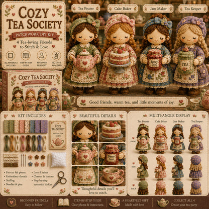 🎁Zadnji dan: Iskoristite popust od 50%! 🧵Minijaturni set patchworka iz serije Miniature World.