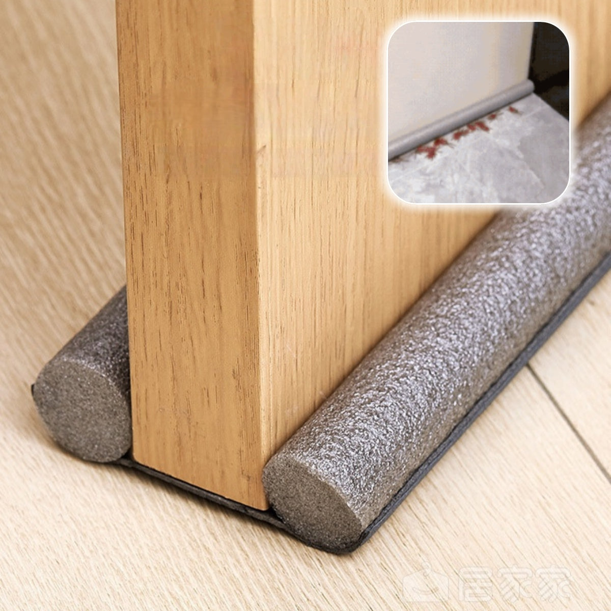 🔥🚪💨Pasek uszczelniający dolny otwór drzwi, wiatroszczelny, termoizolacyjny, pyłoszczelny🔥🚪Kup 2, a otrzymasz 2 gratis