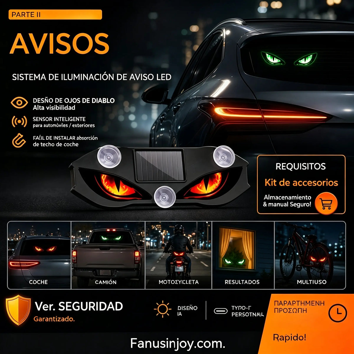 【Kup 1, a 1 dostaniesz gratis】2 produkty za 99🚗👀 Lampa ostrzegawcza LED zasilana energią słoneczną | Przyciągnij uwagę wszystkich i popraw bezpieczeństwo jazdy: bezprzewodowa, z automatycznym wykrywaniem i uniwersalną aplikacją ✨