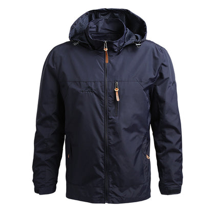 Chaqueta con capucha informal de otoño/invierno, corte holgado, todas las tallas disponibles