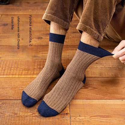 🧦🧦【Kúpte 10 kusov a získajte 10 kusov zadarmo】Pánske teplé dezodoračné ponožky absorbujúce pot