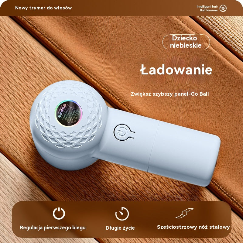 ✨👕🧶 Wielofunkcyjna przenośna elektryczna maszyna do usuwania kłaczków - szybko usuwa kłaczki z ubrań, nie uszkadzając ich.