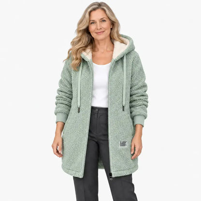 🎉⛄【50% zľava🔥】Nová jesenná dámska flísová bunda - mäkká, pohodlná a teplá