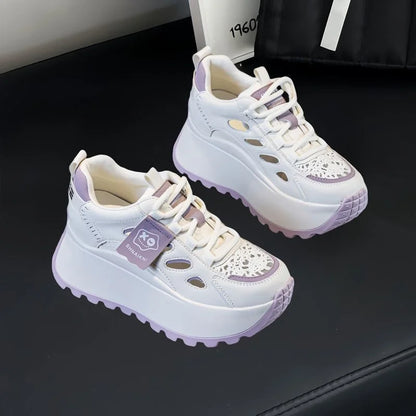 ✨👟 Ежедневни летни обувки с дишащи перфорации и дебела подметка - стилни, дишащи и супер удобни.