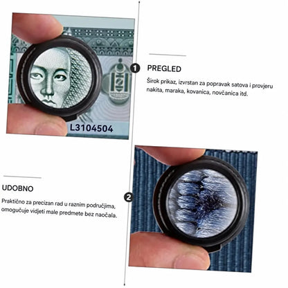 🔍 LED povećalo s trakom za glavu i velikim povećanjem: precizno povećalo pogodno za popravke i provjere.