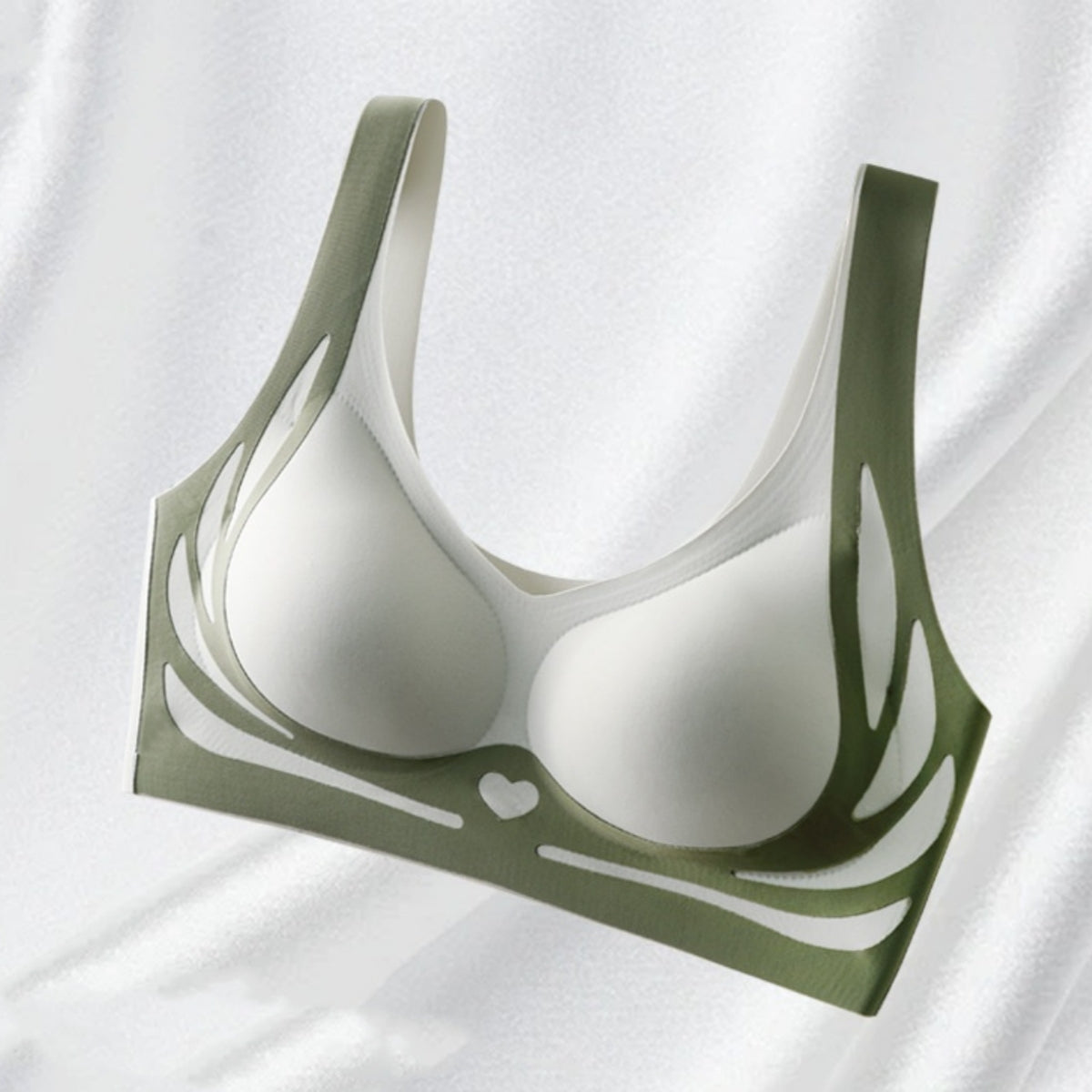 🔥✨【Opakowanie 4 sztuk】2025 Damski biustonosz jednoczęściowy bez fiszbin, miękki i wygodny ❤️【40-85 kg】