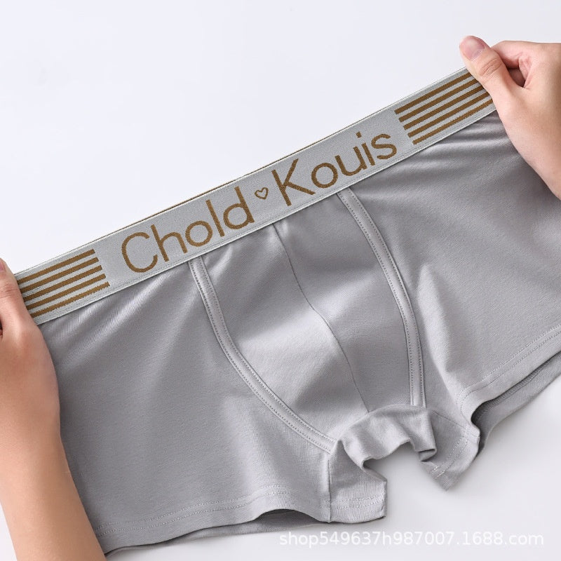 💥🔥【Balení po 6 kusech】Měkké a pohodlné pánské spodní prádlo z čisté bavlny (L-4XL)