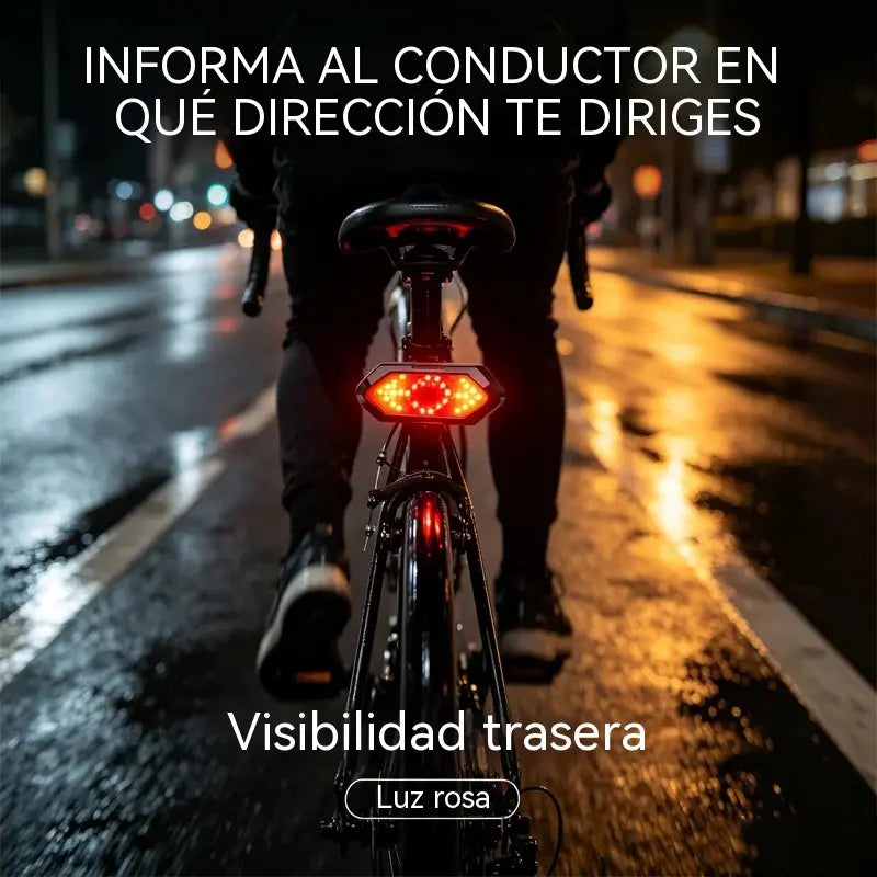 🚴 Luz LED para Bicicleta de Alto Brillo | Kit Delantero + Trasero USB Recargable ✅️Pago contra entrega