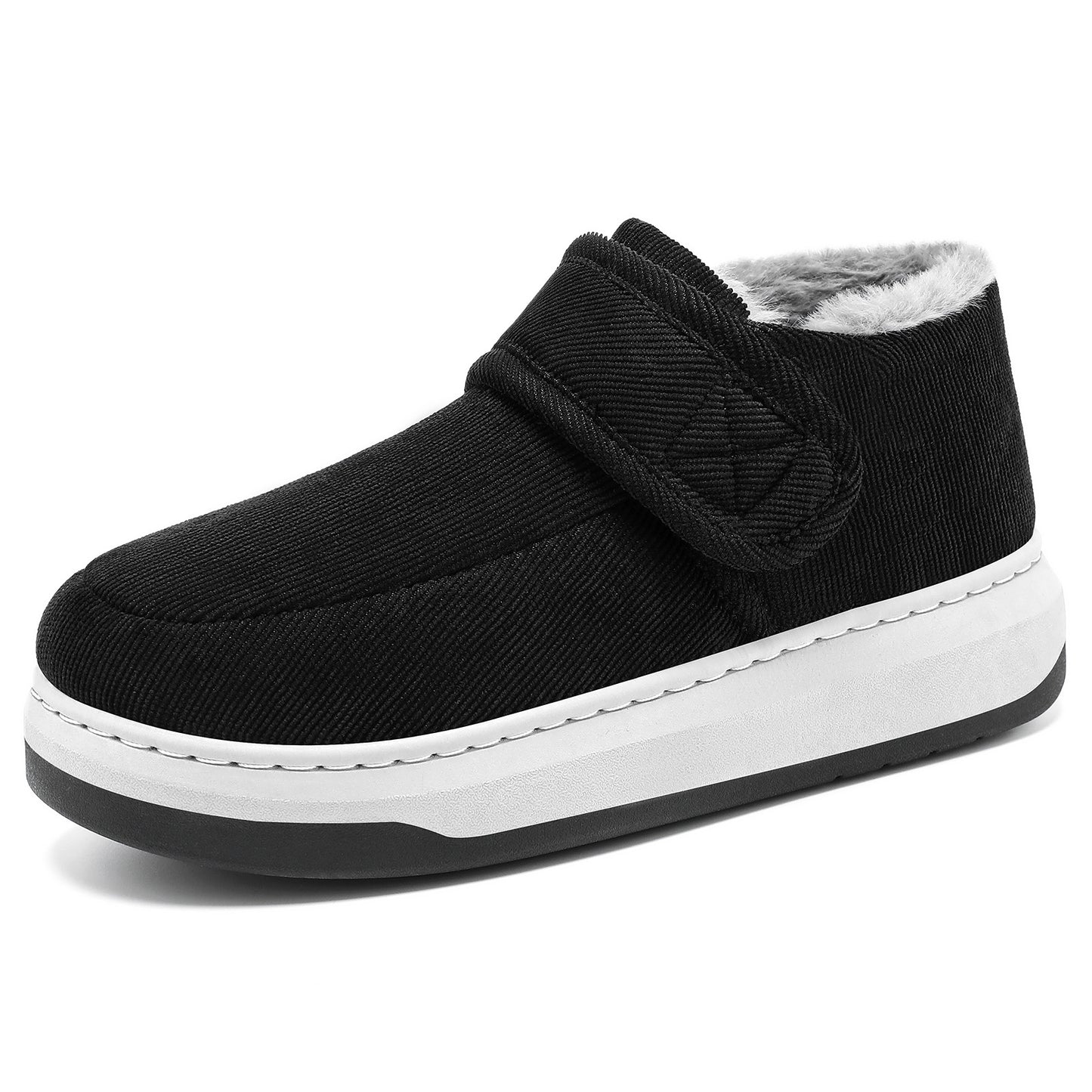 🔥⛄【36-41】Zimowe bawełniane kapcie, ciepłe bawełniane buty z wełnianą wyściółką