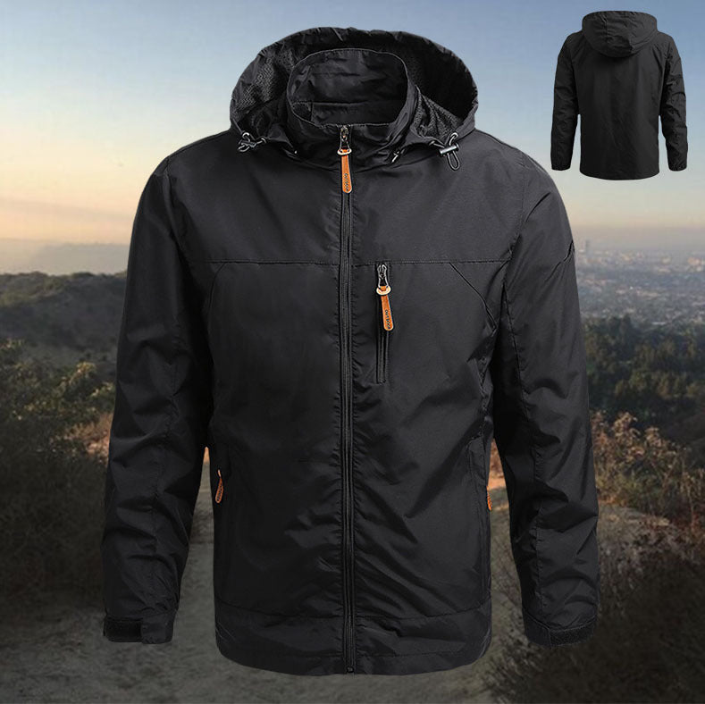 49% отстъпка [L-5XL] Ежедневно яке за дейности на открито с качулка голям размер