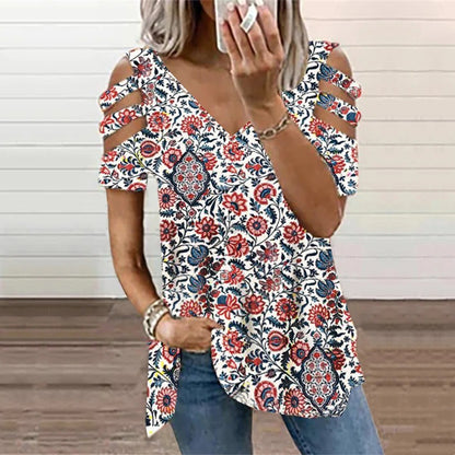 【S-3XL】Nowa moda bez ramiączek dla kobiet koszulka-3917683