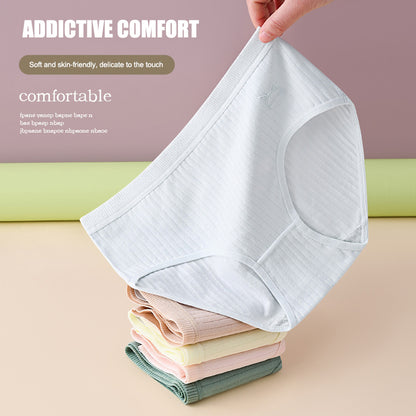 🔥💕【7 piezas por 28 €✨】Lencería femenina minimalista de estilo japonés - Pack económico
