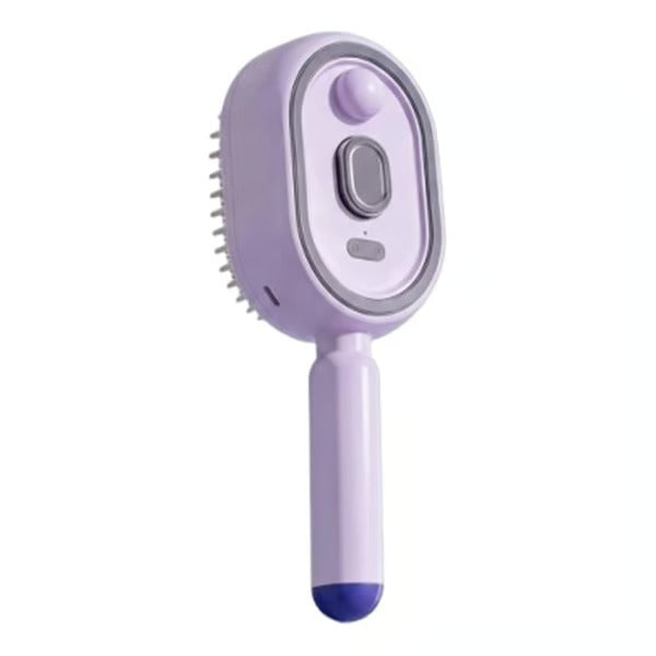 ⚡💨 Peine eléctrico con pulverizador, masaje y cuidado del cabello 2 en 1