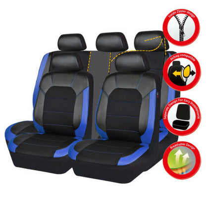 🚗🚗Univerzálna sada mäkkých kožených poťahov na sedadlá do auta