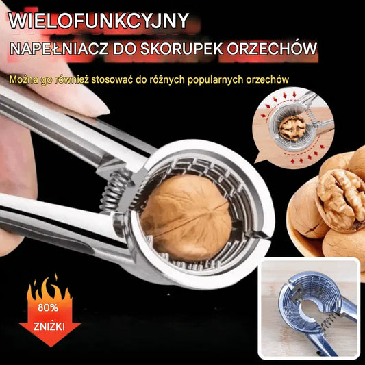 🔥⏱️Ograniczona czasowo promocja🌰Ta wielofunkcyjna łuskaczka do orzechów nadaje się do wielu popularnych orzechów.