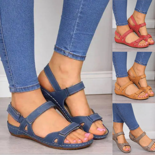 🔥【Wyprzedaż】Nowe, wygodne i praktyczne damskie sandały na rzepy