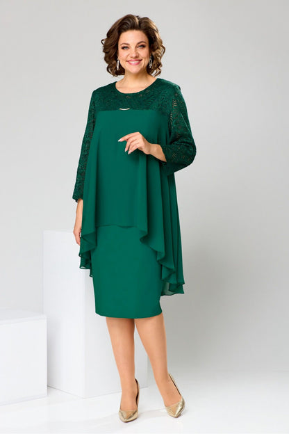 🌈🌿【S-5XL】2025 Wiosna nowy styl modna i elegancka wysokiej jakości damska sukienka casualowa, prosty design