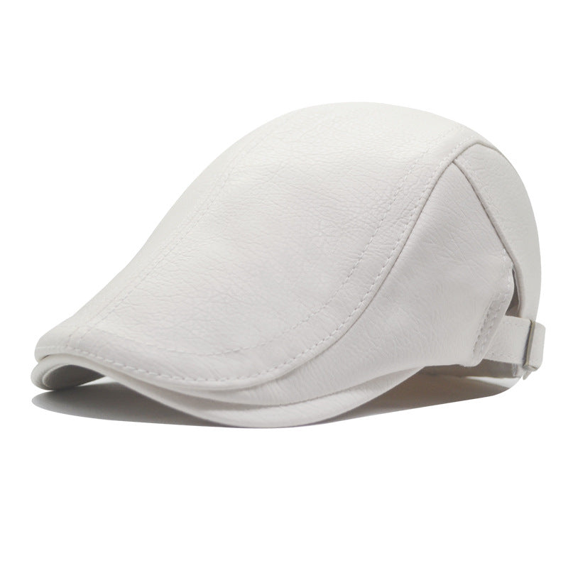 🔥🧢【Gorąca wyprzedaż】2025 Nowa moda Retro Casual męska czapka z owczej skóry, berety