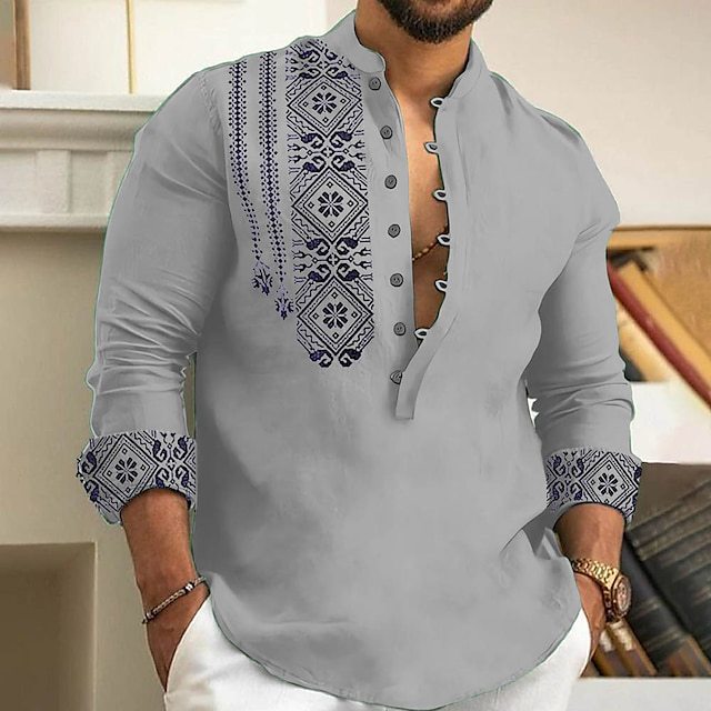 👔50% de descuento🔥 Camisas de manga larga para hombre, tallas grandes disponibles ✅️Pago contra entrega