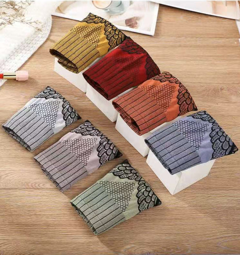 💘💖 Zestaw 7 majtek damskich – podkreśl figurę, wygodne i z grafenu!