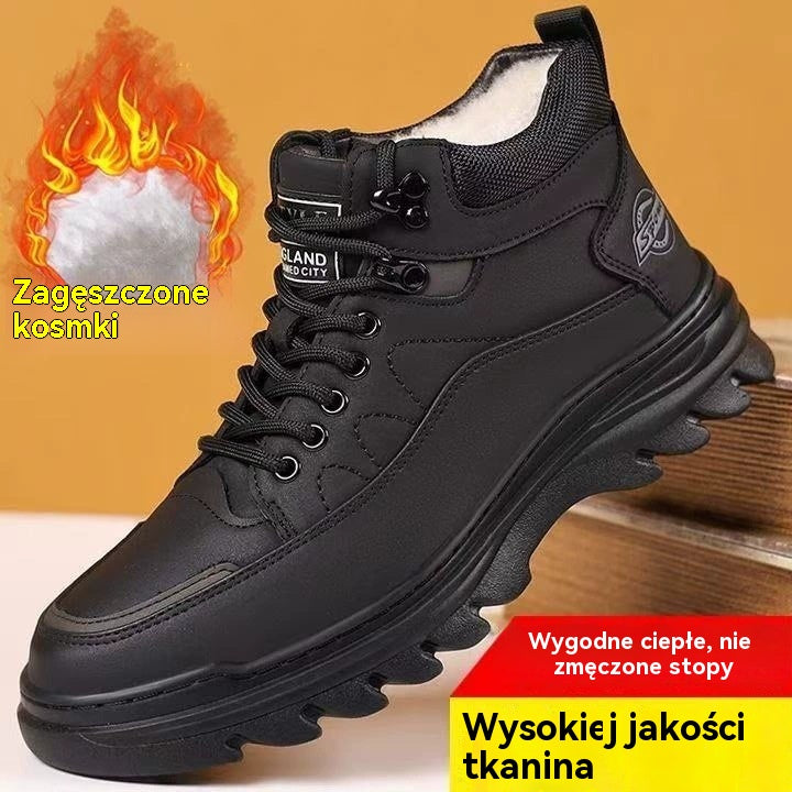 👞🔥🎉【Rozmiary 39-44】🙌Nowe zimowe męskie buty sportowe, wygodne i lekkie, z podszewką z polaru zapewniającą dodatkowe ciepło.