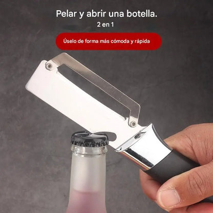 💥Compra uno y llévate otro gratis💥🔪Pelador multifuncional de acero inoxidable🧅✅️Pago contra entrega