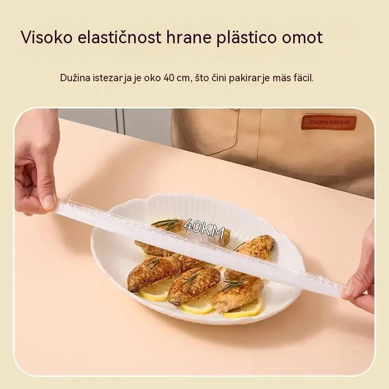 🔥【Posebna ponuda zadnjeg dana: 50% popusta】✨500 višekratnih, fleksibilnih, plastičnih navlaka sigurnih za hranu