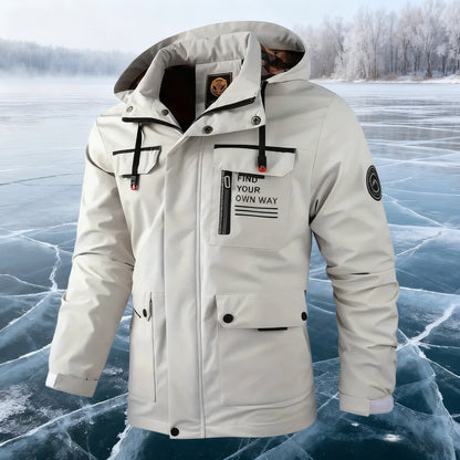 🔥💥🔥【M-6XL】Nova debela topla muška jesensko-zimska jakna otporna na vjetar i vodu