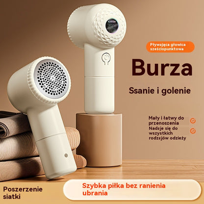 ✨👕🧶 Wielofunkcyjna przenośna elektryczna maszyna do usuwania kłaczków - szybko usuwa kłaczki z ubrań, nie uszkadzając ich.