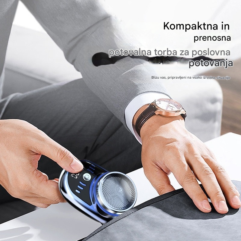 ⚡🏆 Najbolje prodajan🔥 Mini brivnik, prenosni električni brivnik, polnilni in pralni