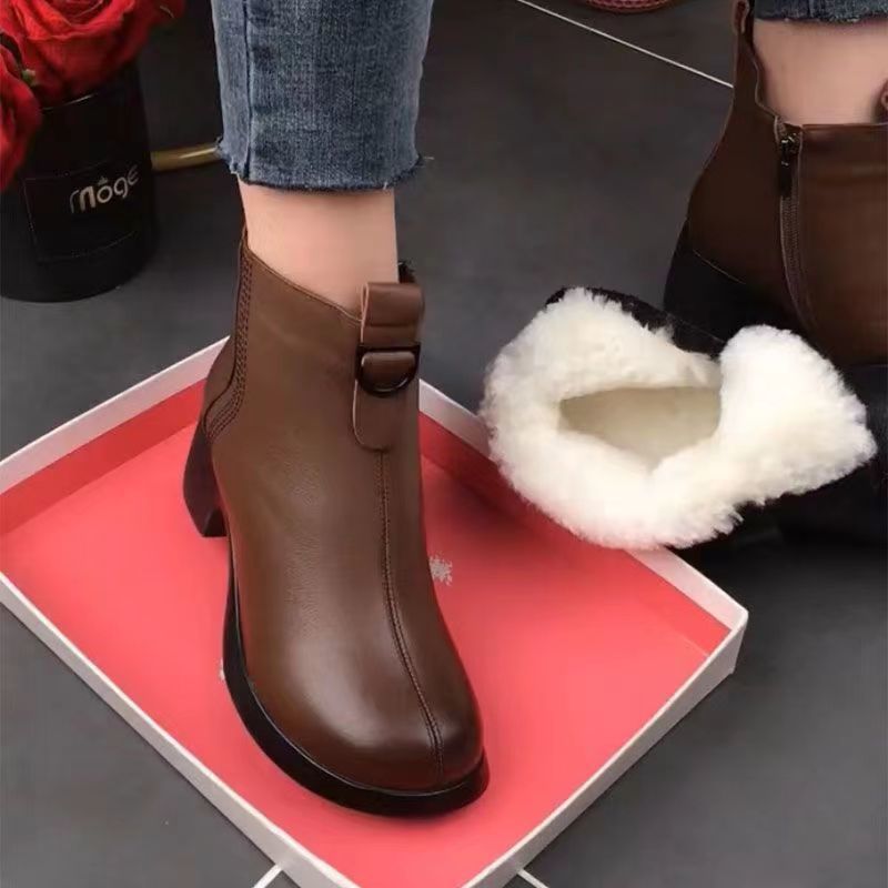 ✨【35-40】Ręcznie robione włoskie buty damskie z prawdziwej skóry z podszewką antypoślizgową